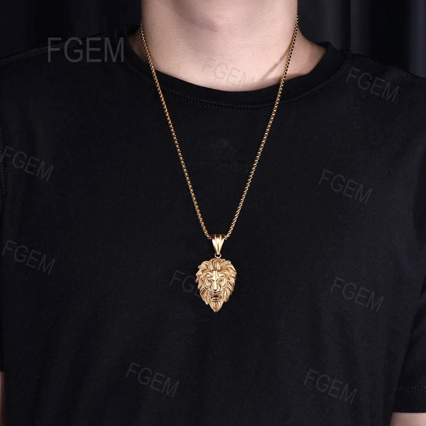 Lion Head Pendant