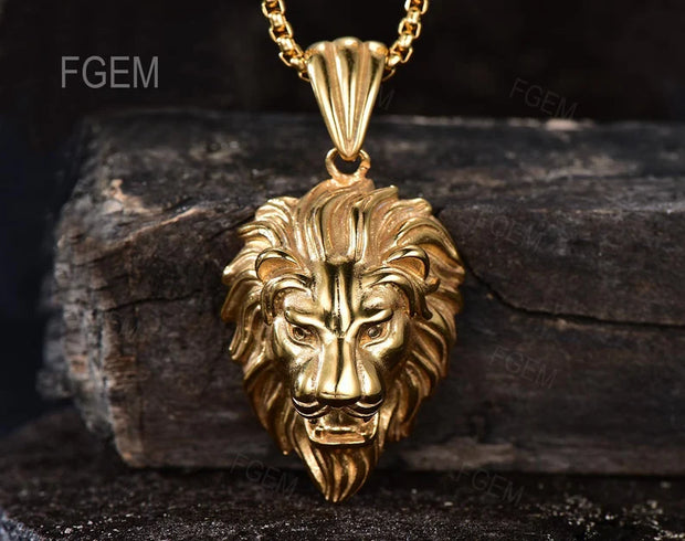 Lion Head Pendant