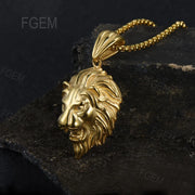 Lion Head Pendant