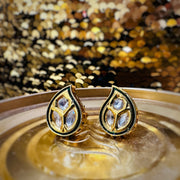 Gold Petal Earrings