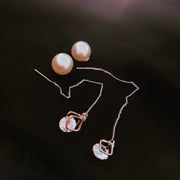 Thread Pearl Earrings