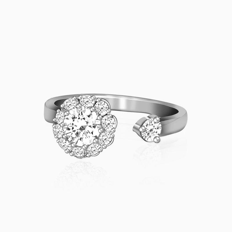 Ladies Fashion Diamond Rotating Ring Open Ring Adjusted Rotatable Ring |  Fruugo TR
