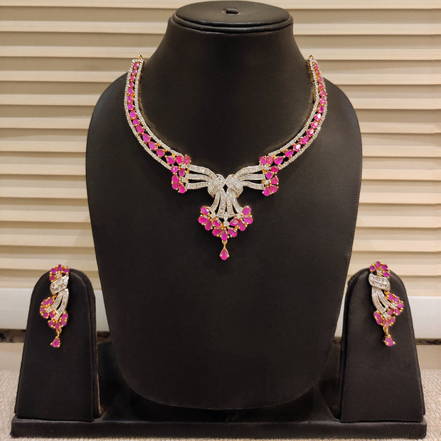 Ribbon Necklace Set