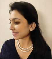 Moonlit Pearl Necklace