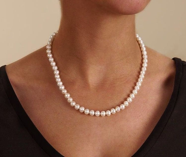 Moonshine Pearl Necklace